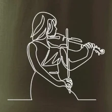 Huslistka jedným ťahom