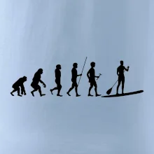 Evoluce paddleboard muž