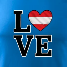 Love Rakúska vlajka