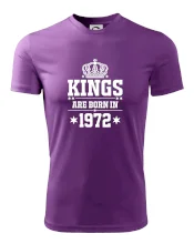 Kings are born in 1972
