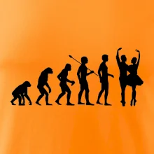 Evolúcia tanec - pár