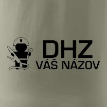 DHZ postavička - vlastný nápis