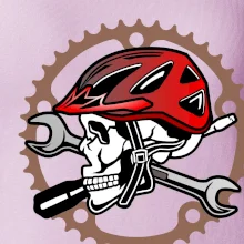 Lebka biker opravár