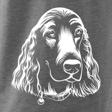 Kokeršpaniel - hlava kreslená