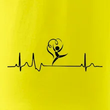 EKG moderná gymnastika stuha