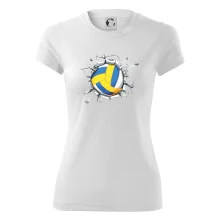 Volejbal lopta v triku Volejbal lopta v triku