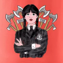 Sekery - holka v čiernom (Pecka design)