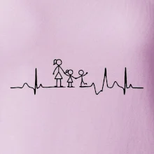 Ekg mamička a dievča + chlapec