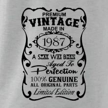 Vintage Etiketa - 1987