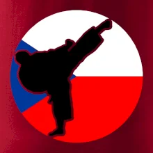 Karate CZ vlajka Karate CZ vlajka