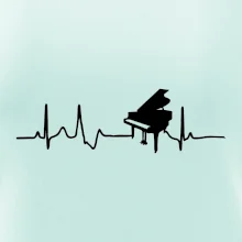 Piano ekg - krídlo