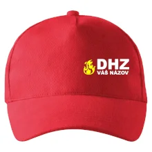 DHZ (oheň, názov sboru - vlastný nápis)