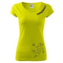 Handball nápis šikmo 1