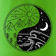 Yin & Yang hory a moře Yin & Yang hory a moře