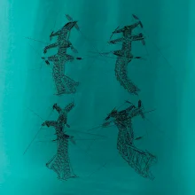 Skrútený stožiar vysokého vedenia