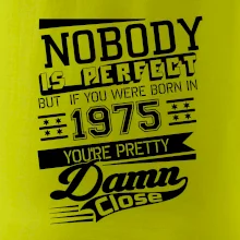 Nobody is perfect - 1975