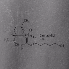 Molekulárna štruktúra CBD (Canabidiol)