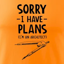 Sorry I have plans - architect