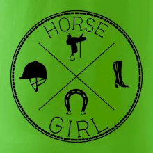Horse Girl kruh Horse Girl kruh