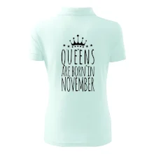 Queens are born in November