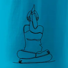 Jóga v sede jedným ťahom Jóga v sede jedným ťahom