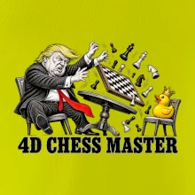Donald Trump prohrává šachy s kachnou