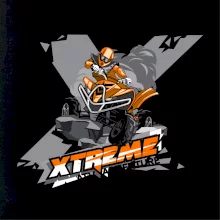 ATV štvorkolka Xtreme oranžová ATV štvorkolka Xtreme oranžová
