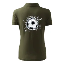 Futbalová lopta v triku Futbalová lopta v triku