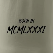 Born in - Rímske číslo 1981