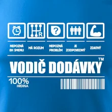 Čiarový kód - Vodič dodávky