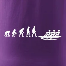 Evolúcia veslovanie 3 ľudia