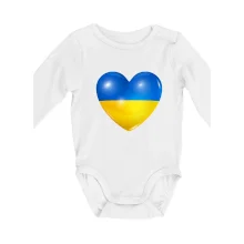 Ukrajina srdce vlajka Ukrajina srdce vlajka