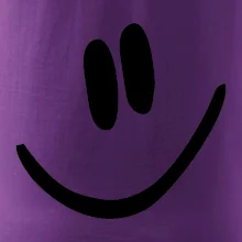 Emoji bez obrysu - usmev