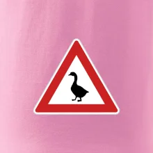 Dopravná značka - Pozor hus