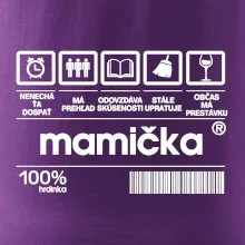 Čiarový kód - Mamička