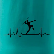 EKG hod oštepom muž