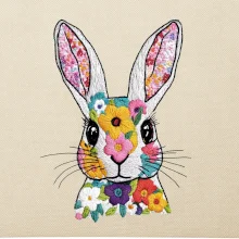 Zajačik ako vyšitý