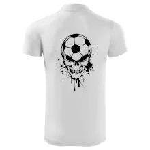 Fotbal lebka splash Fotbal lebka splash