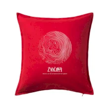 Zvičina - vrstevnice v kruhu