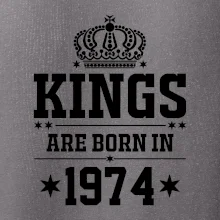Kings are born in 1974