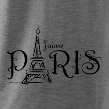 Paris nápis Eiffelovka rovný