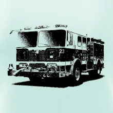 Hasičské auto americkej