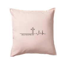 Jesus Saved My Life kríž ekg