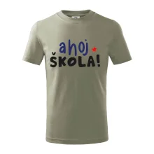 Ahoj škola farebné