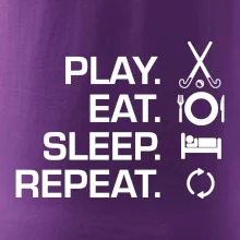 Play eat sleep repeat pozemný hokej