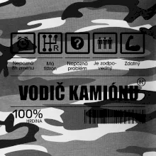 Čiarový kód - Vodič kamiónu Čiarový kód - Vodič kamiónu