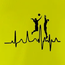 EKG volejbalistky EKG volejbalistky