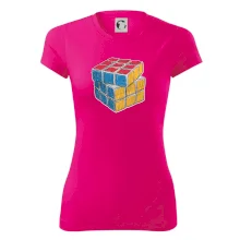 Rubikova kocka kreslená