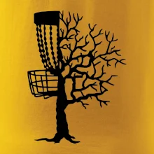 Disc golf pozor strom Disc golf pozor strom