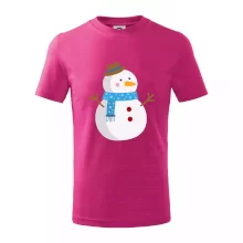 Snehuliak so šálom